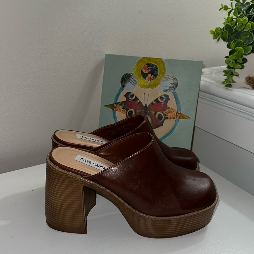 Steve Madden Brown Women's Clogs
